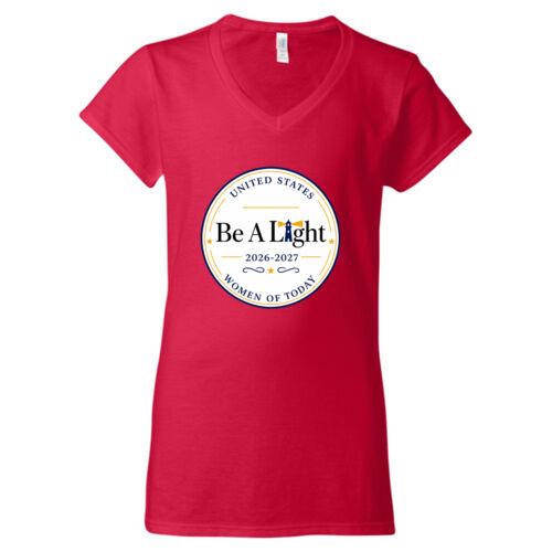 Softstyle Women's V-Neck T-Shirt Thumbnail