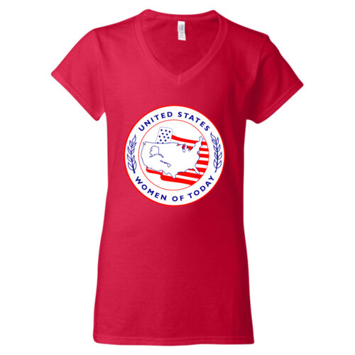 Softstyle Women's V-Neck T-Shirt Thumbnail